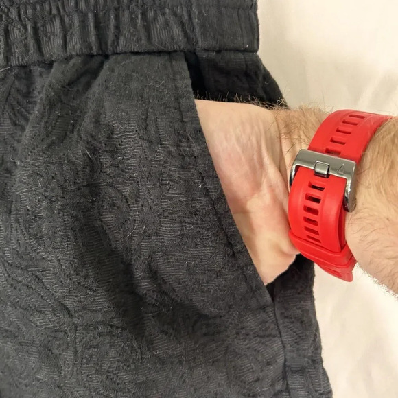 J. Crew Shorts Women's 12 Black Pull On Textured Pockets 3" Inseam - Picture 5 of 8